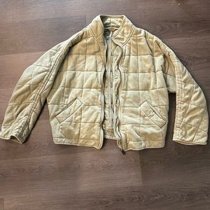 Free people dolman quilted knit jacket